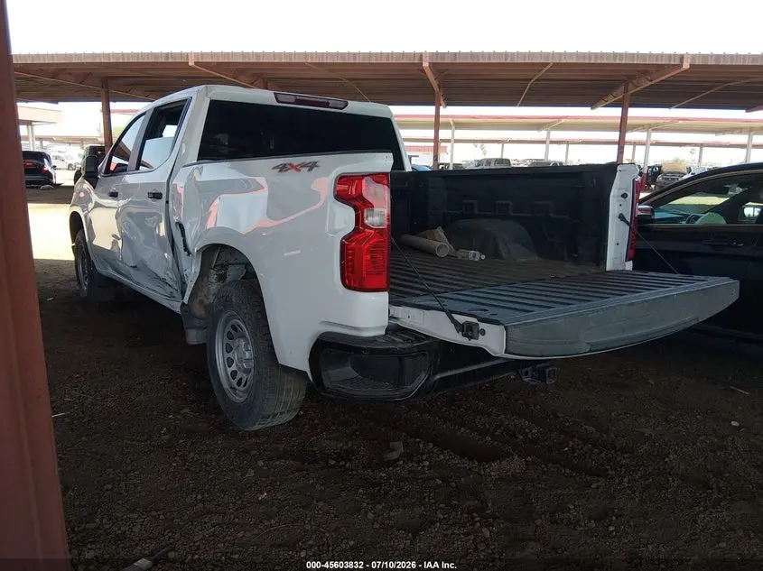 2024 CHEVROLET SILVERADO 1500 4WD  SHORT BED WT