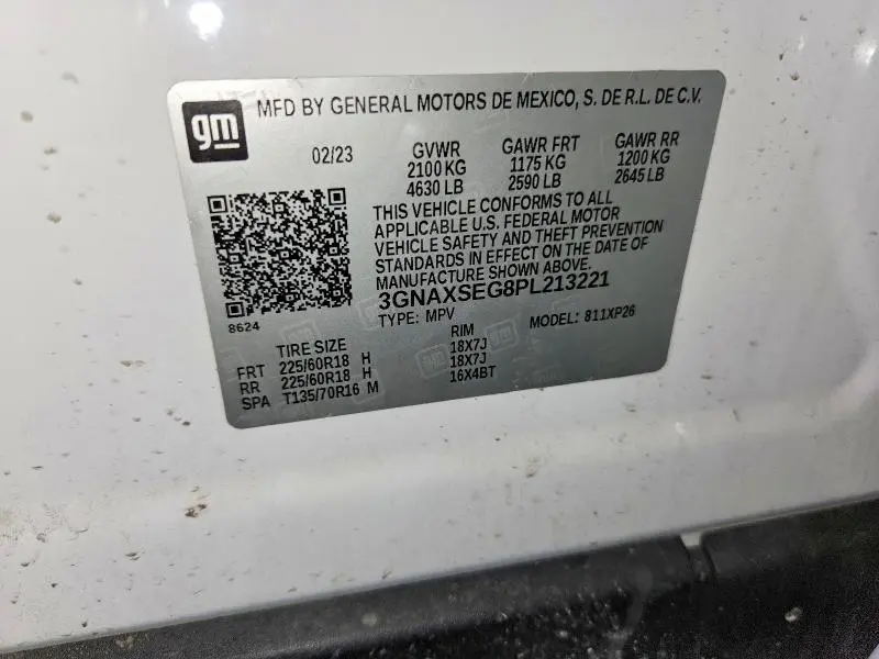 2023 CHEVROLET EQUINOX LS  