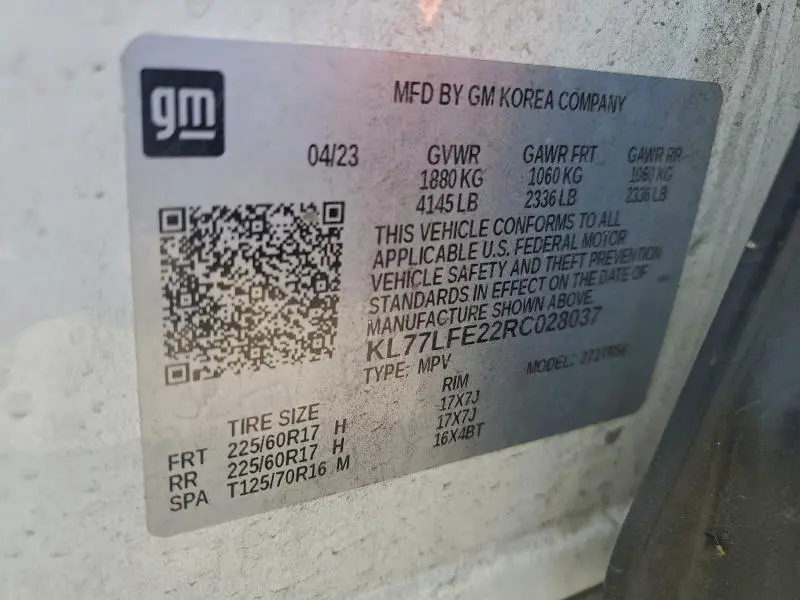 2024 CHEVROLET TRAX LS  