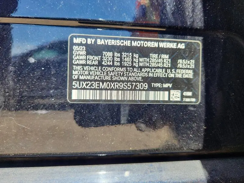 2024 BMW X7 XDRIVE40I  
