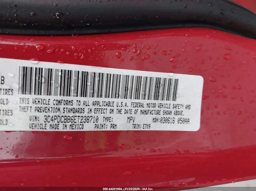 2014 DODGE JOURNEY SXT