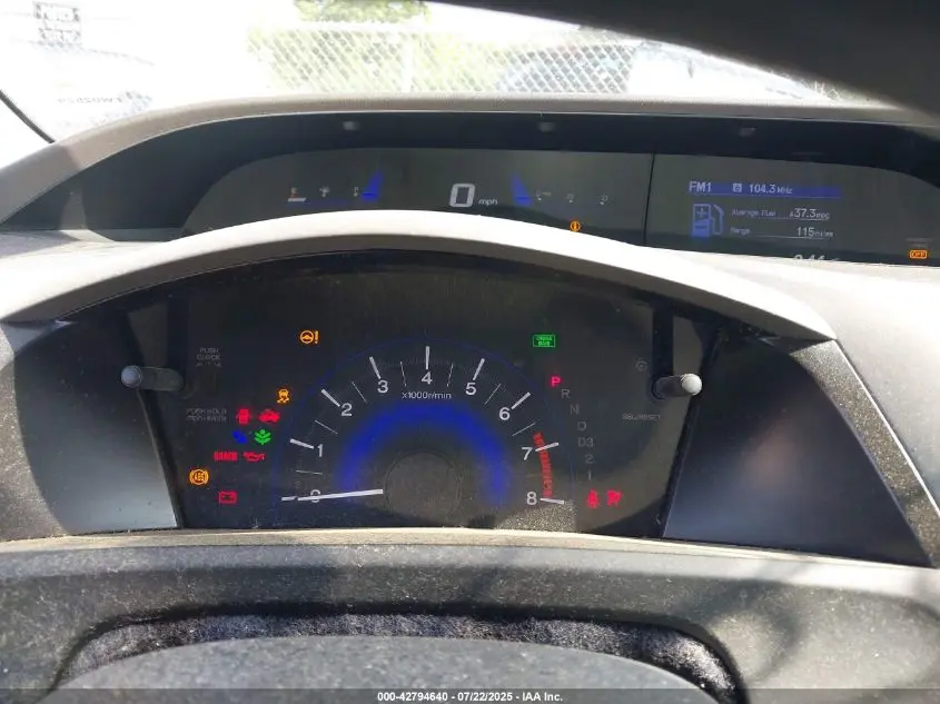 2012 HONDA CIVIC LX
