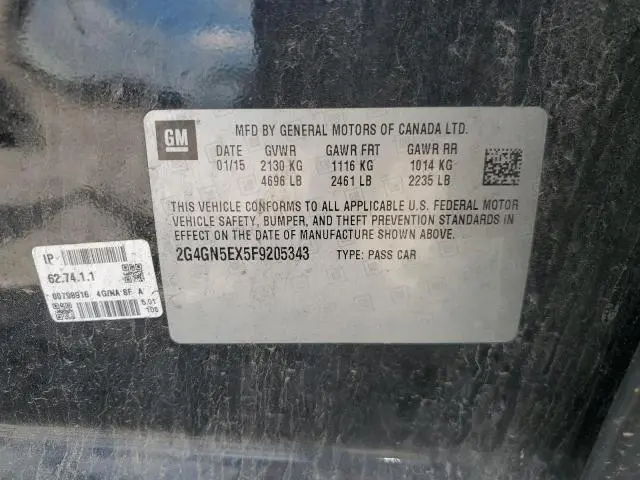 2015 BUICK REGAL PREMIUM  