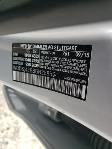 2016 MERCEDES-BENZ CLA 250  