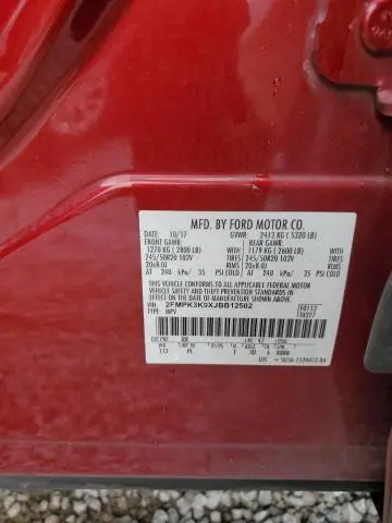 2018 FORD EDGE TITANIUM  