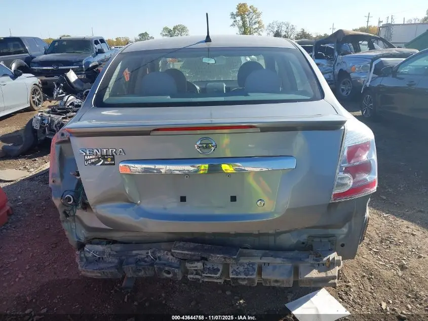 2012 NISSAN SENTRA 2.0 S