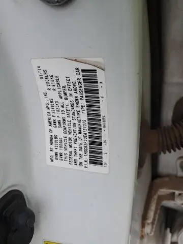 2014 HONDA ACCORD LX