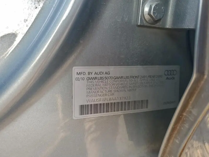 2010 AUDI A4 PREMIUM  