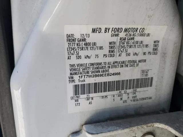 2014 FORD F250 SUPER DUTY  