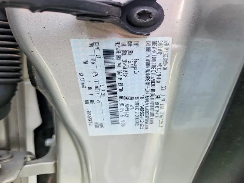 2017 FORD FOCUS SE  