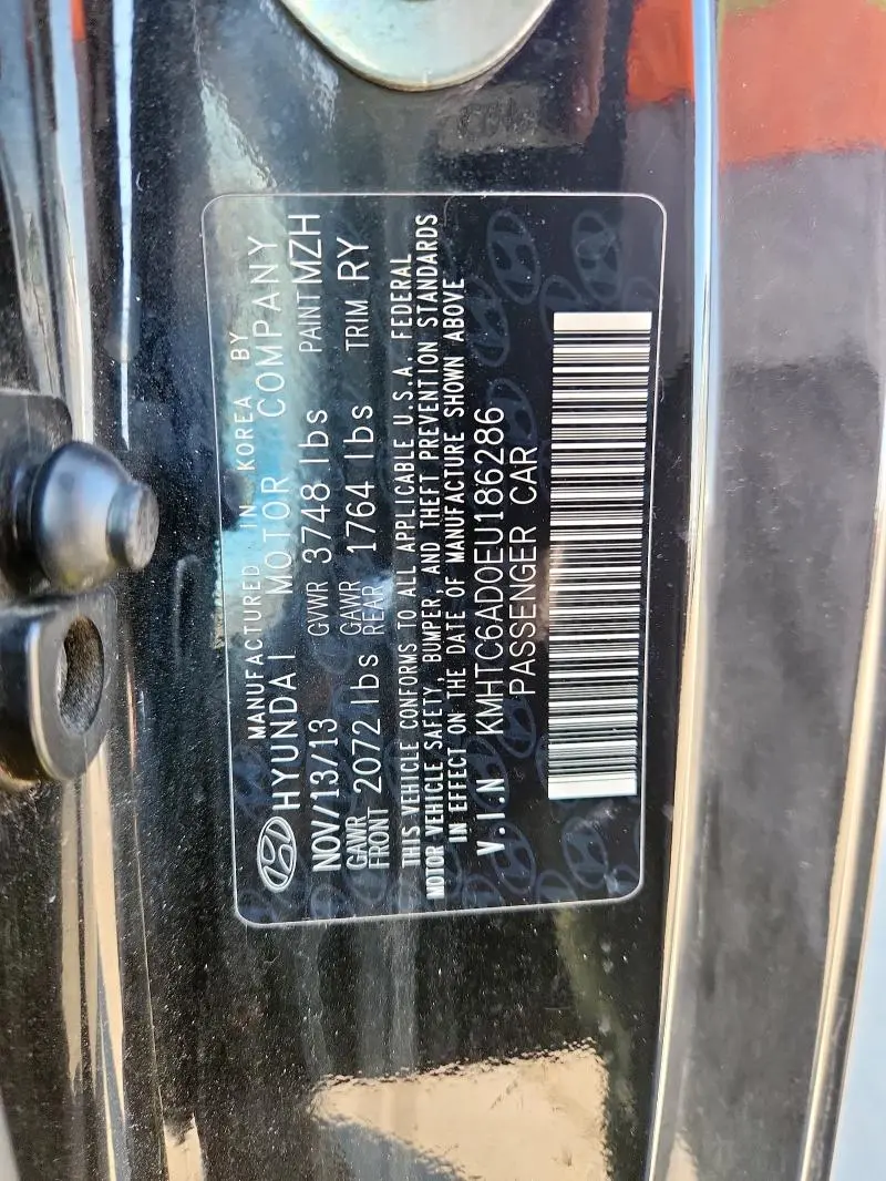 2014 HYUNDAI VELOSTER   