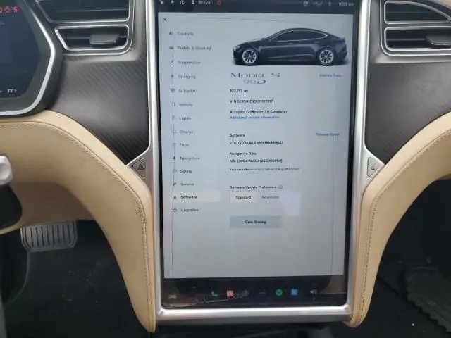2016 TESLA MODEL S   