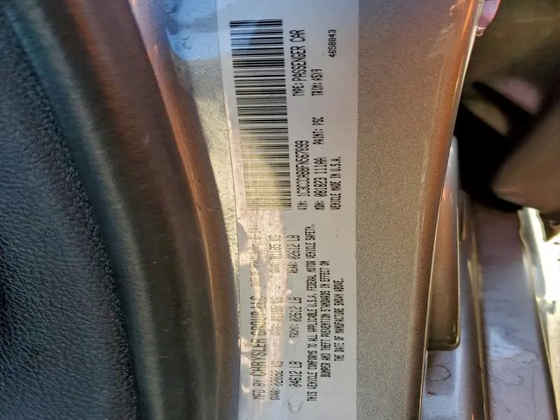 2015 CHRYSLER 200 LIMITED  