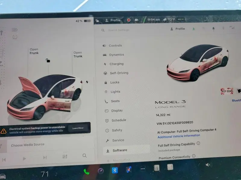 2025 TESLA MODEL 3   
