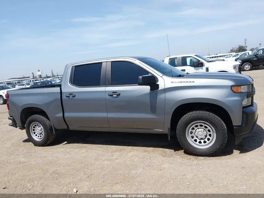 2021 CHEVROLET SILVERADO 1500 2WD  SHORT BED WT