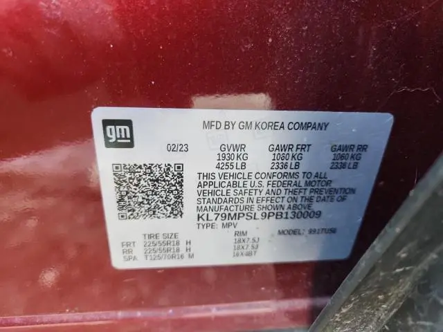 2023 CHEVROLET TRAILBLAZER LT  