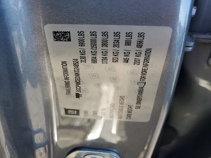 2019 CHEVROLET SILVERADO C1500 LT  