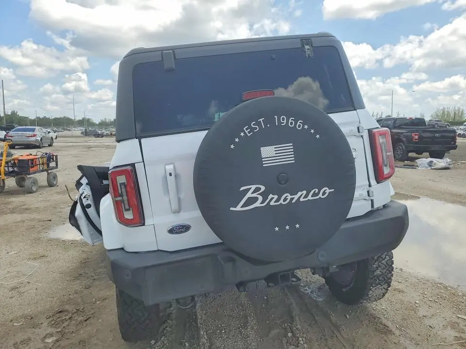 2022 FORD BRONCO BASE/BIG BEND/BLACK DIAMOND/OUTER BANKS  