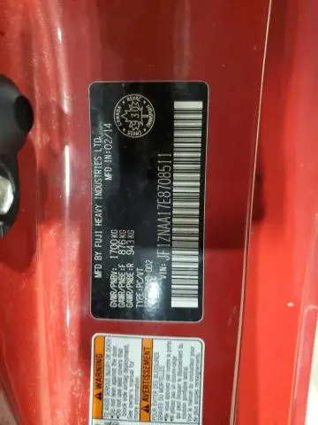 2014 TOYOTA SCION FR-S   