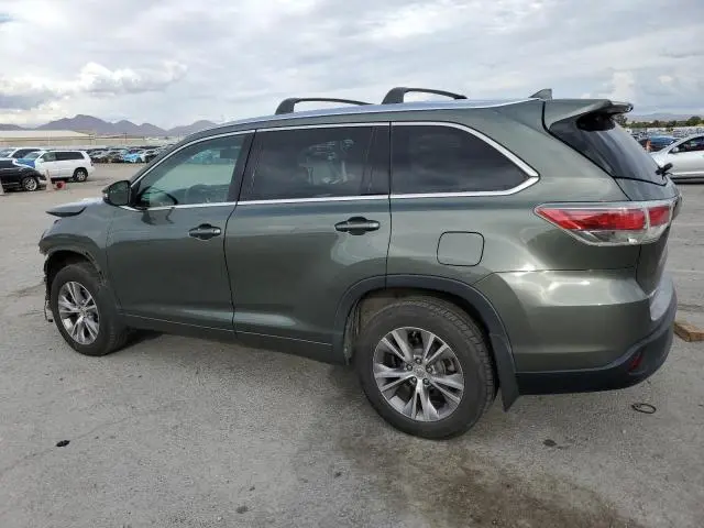 2015 TOYOTA HIGHLANDER XLE  