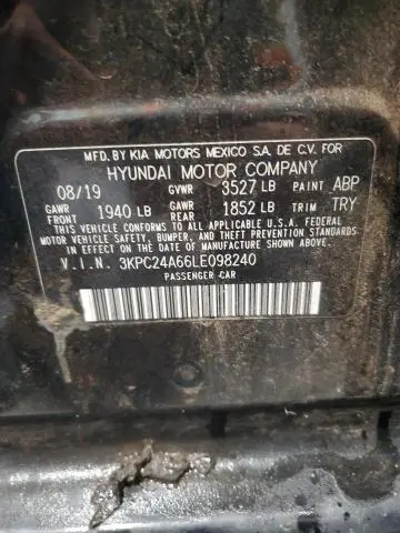 2020 HYUNDAI ACCENT SE  