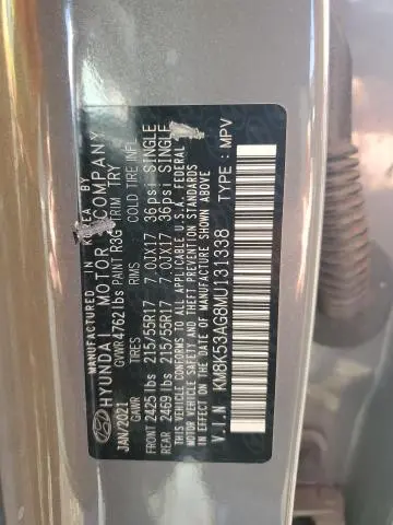 2021 HYUNDAI KONA ULTIMATE  