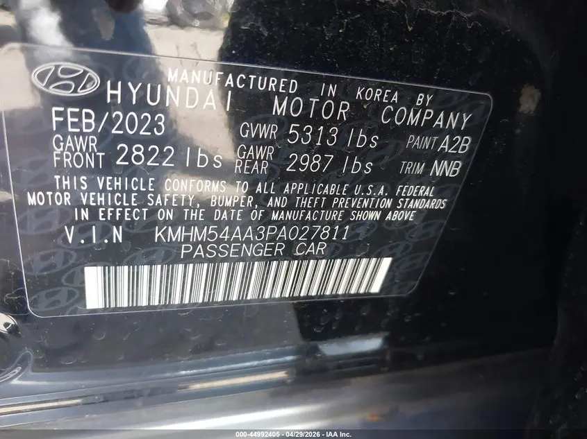 2023 HYUNDAI IONIQ 6 LIMITED