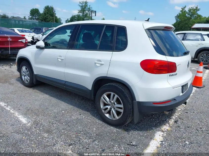 2013 VOLKSWAGEN TIGUAN S