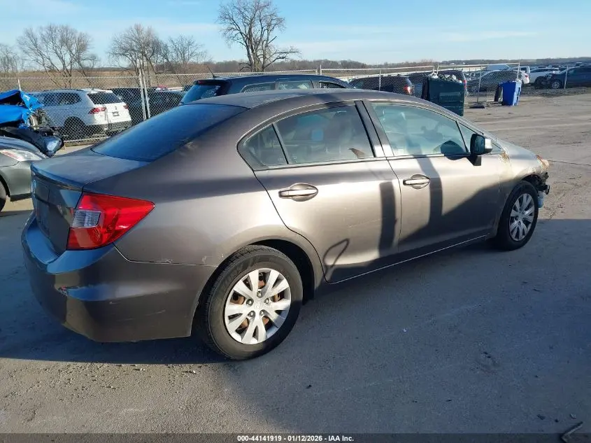 2012 HONDA CIVIC LX