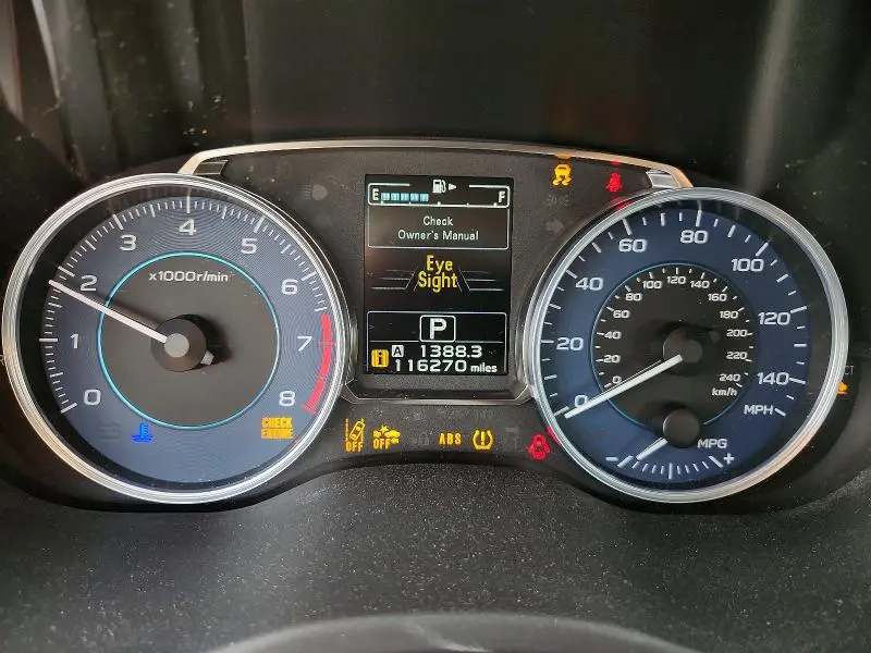 2016 SUBARU IMPREZA SPORT LIMITED  