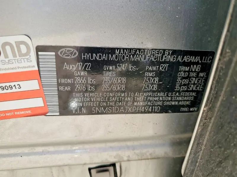 2023 HYUNDAI SANTA FE SE  