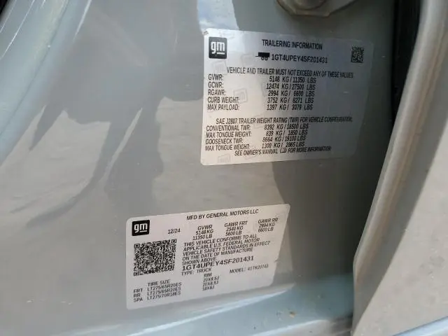 2025 GMC SIERRA K2500 AT4  