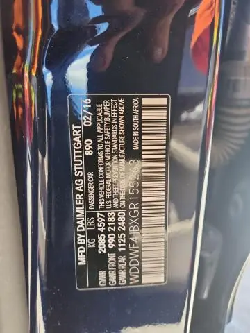 2016 MERCEDES-BENZ C 300  