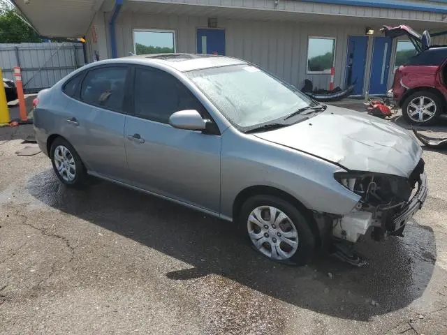 2010 HYUNDAI ELANTRA BLUE  
