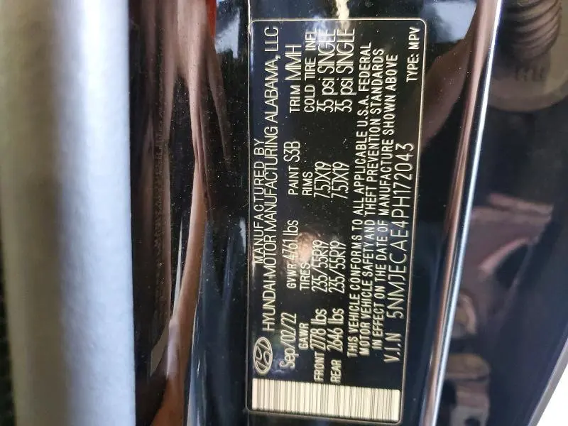 2023 HYUNDAI TUCSON LIMITED  