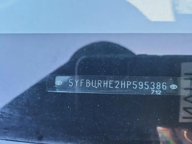 2017 TOYOTA COROLLA L  