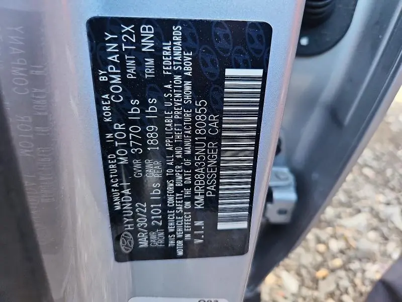 2022 HYUNDAI VENUE SE  