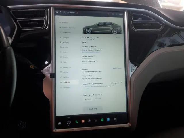 2015 TESLA MODEL S   