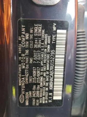 2024 HYUNDAI KONA SE  