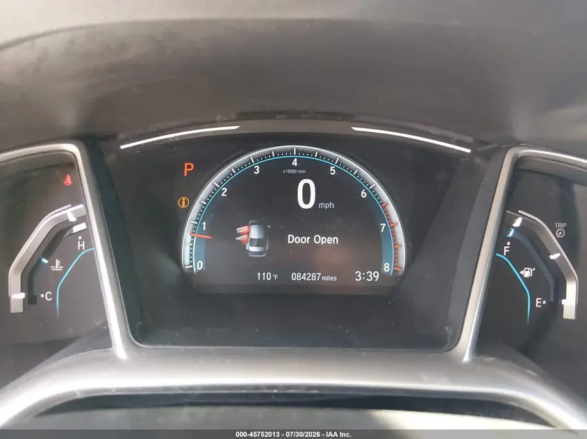 2019 HONDA CIVIC EX