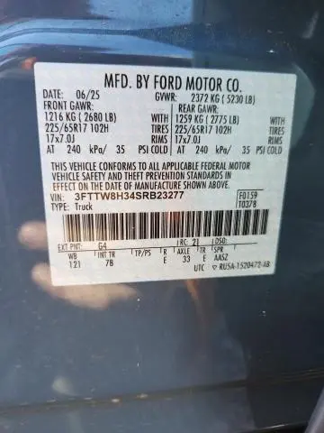 2025 FORD MAVERICK XLT  