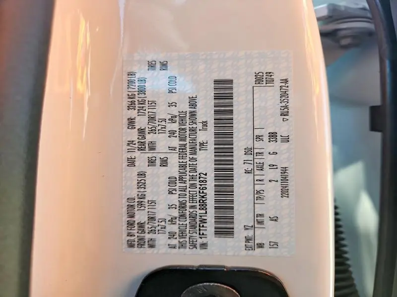 2024 FORD F150 XL  