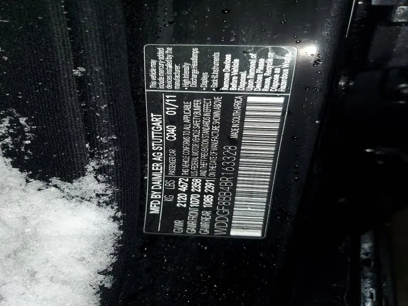 2011 MERCEDES-BENZ C 300 4MATIC  