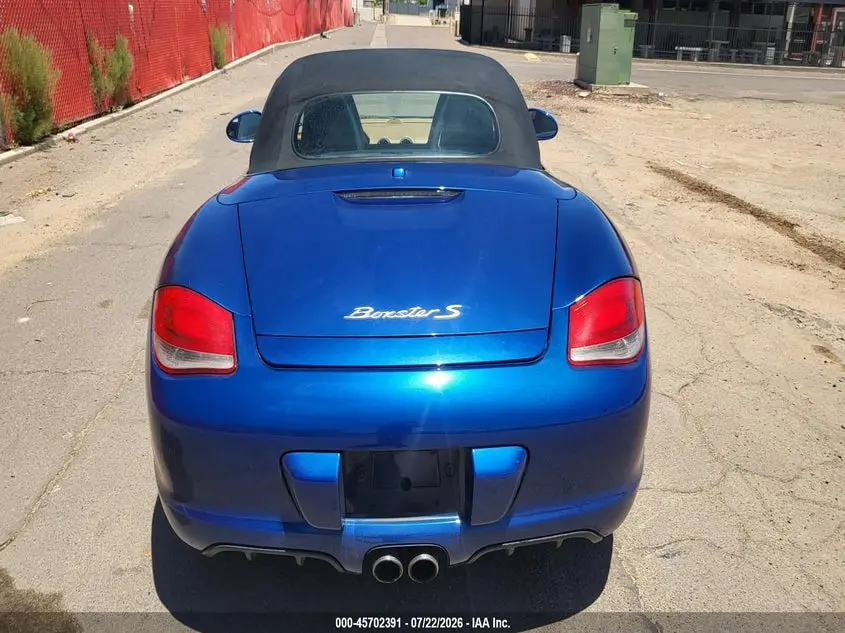 2011 PORSCHE BOXSTER S
