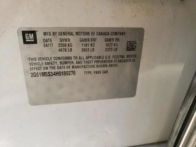 2017 CADILLAC XTS LUXURY