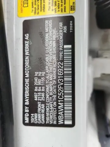 2015 BMW X1 SDRIVE28I  