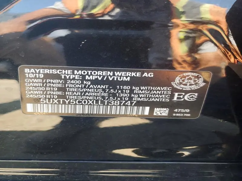2020 BMW X3 XDRIVE30I  