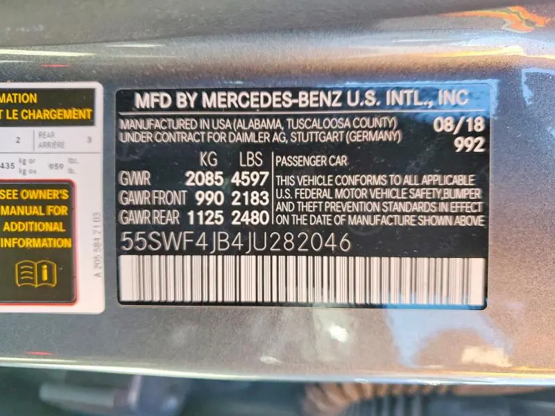 2018 MERCEDES-BENZ C 300  