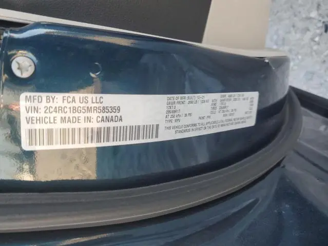 2021 CHRYSLER PACIFICA TOURING L  