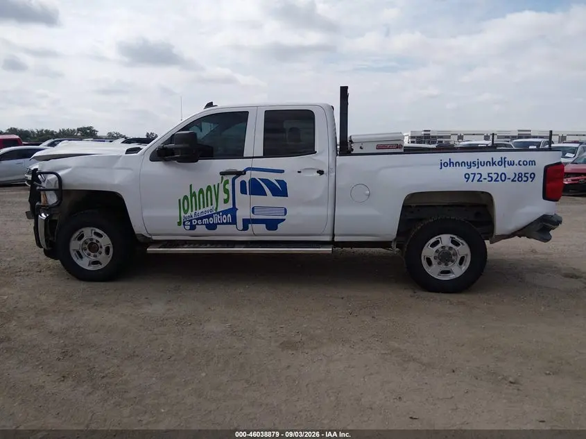 2015 CHEVROLET SILVERADO 2500HD WT